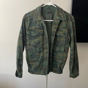 Topshop Camo Jacket